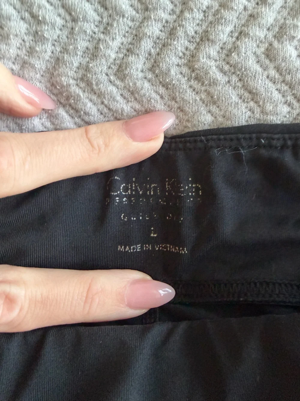Calvin Klein Performance Black High-Waist Ruched Ankle Leggings - Picture 5 of 10